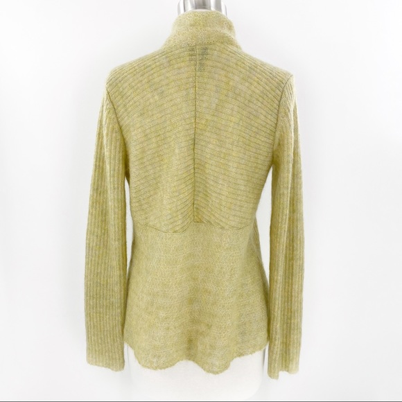 Eileen Fisher Open Cardigan Mohair Knit Sweater S - Picture 4 of 5